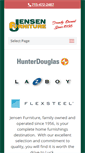 Mobile Screenshot of jensenfurnitureluck.com